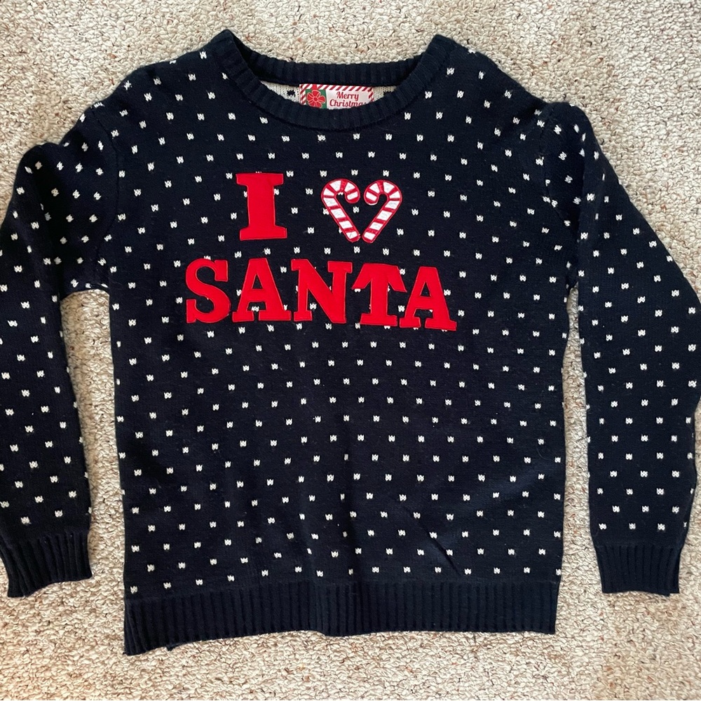 I Love Santa Sweater
